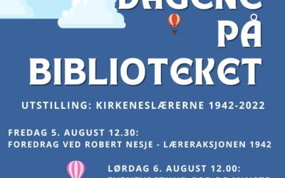 Program for biblioteket Kirkenesdagen 2022